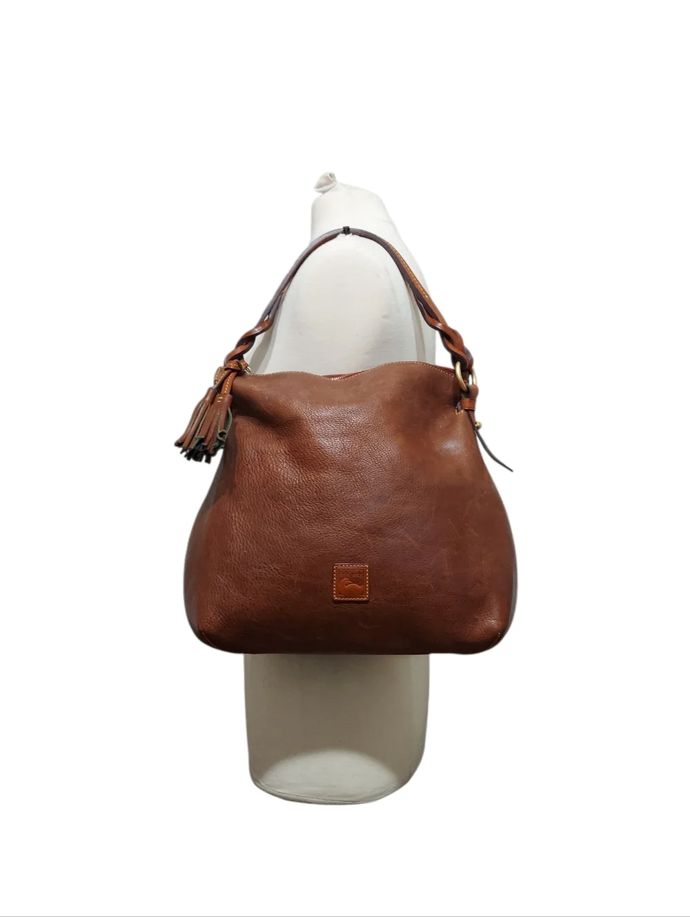 Dooney & Bourke Florentine Twist Strap Zip Hobo Bag - Picture 11 of 16